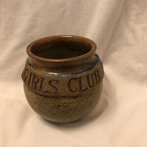 Handcrafted Pottery Vase 1986